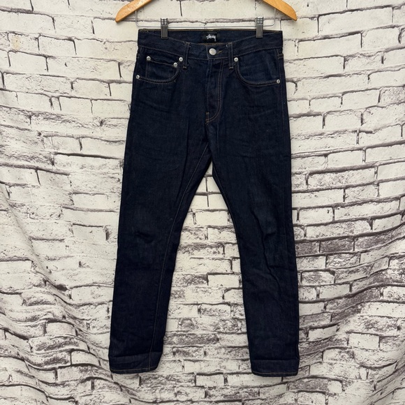 Stussy Slim OL Jeans SZ 28 Made In The USA - Picture 1 of 7